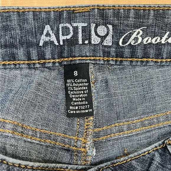 Apt. 9 Bootcut Women’s 5-Pocket Jeans Size 8 - Picture 12 of 12
